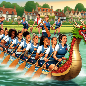 Les bleues et leur immersion dans la culture anglaise à travers les courses de bateaux-dragons