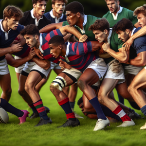 Les performances prometteuses des jeunes talents du rugby français