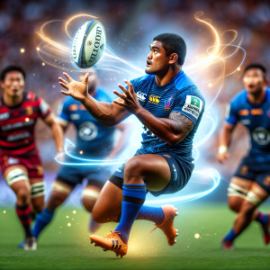 La magie de Salesi Rayasi lors du match UBB contre Pau