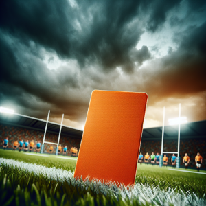 Le carton orange dans le rugby : un avenir incertain pour une sanction controversée