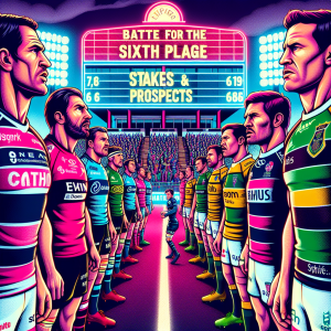 La bataille pour la sixième place du Top 14 : enjeux et perspectives